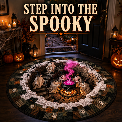 3D Ghost Rug