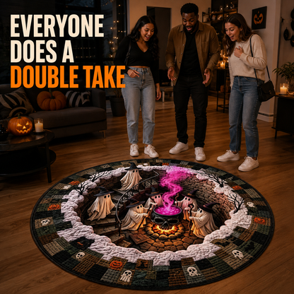 3D Ghost Rug