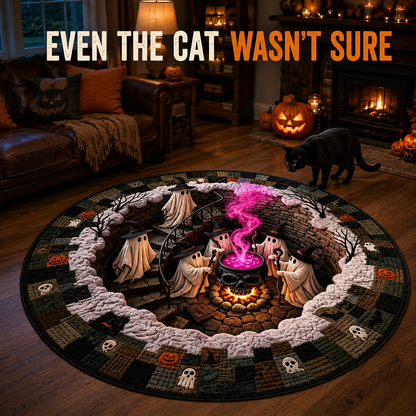 3D Ghost Rug
