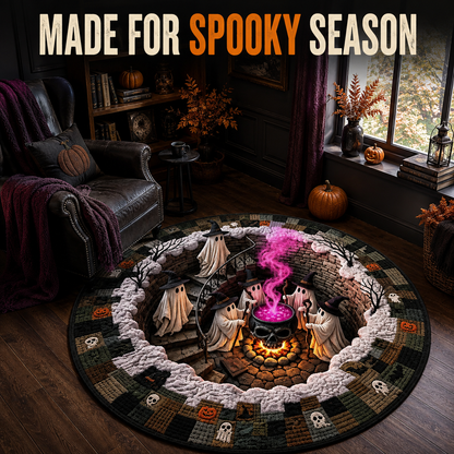 3D Ghost Rug