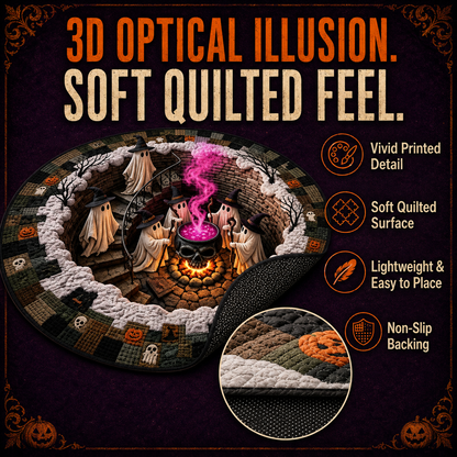 3D Ghost Rug