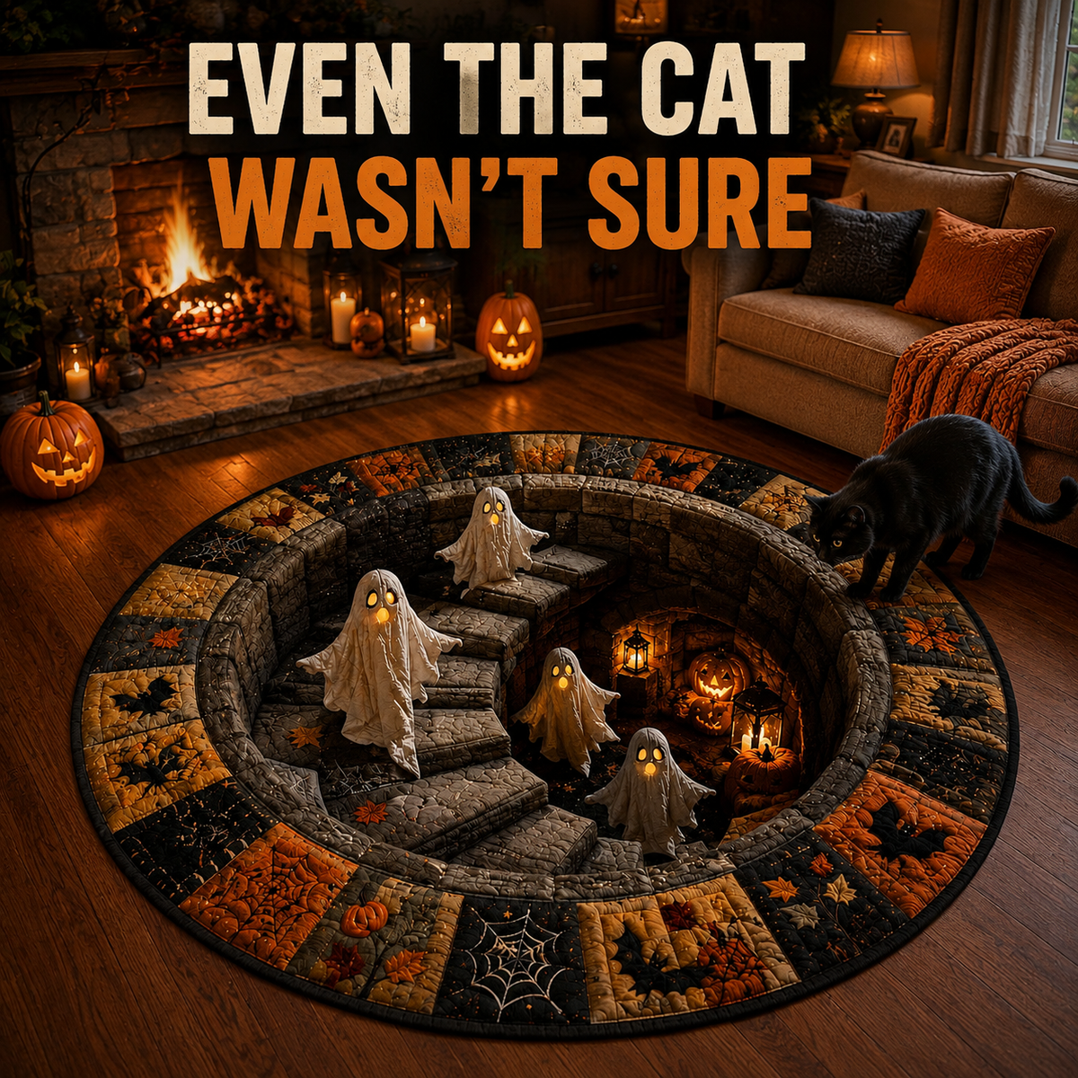 3D Staircase Rug