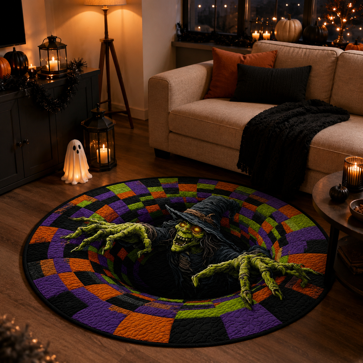 3D Witch Rug