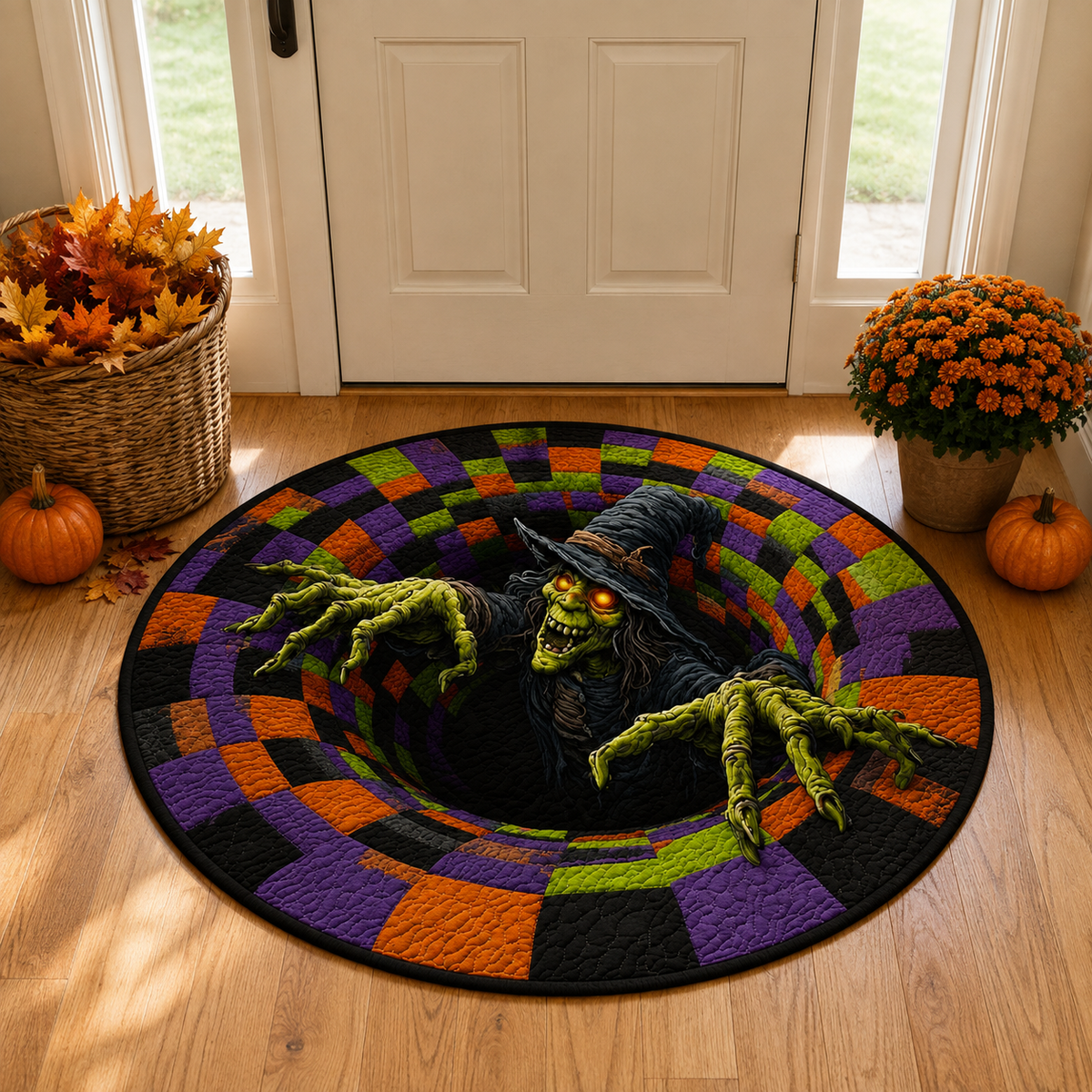 3D Witch Rug