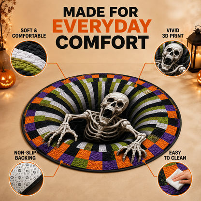 3D Skeleton Rug