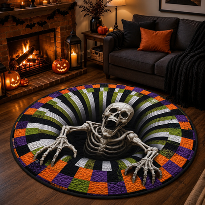 3D Skeleton Rug