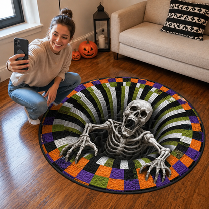 3D Skeleton Rug