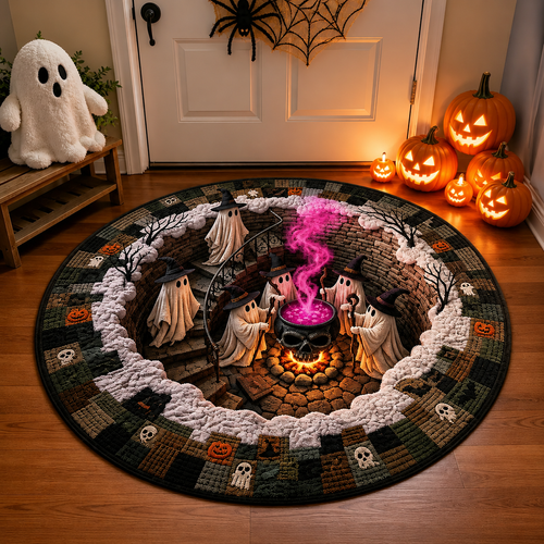 3D Ghost Rug